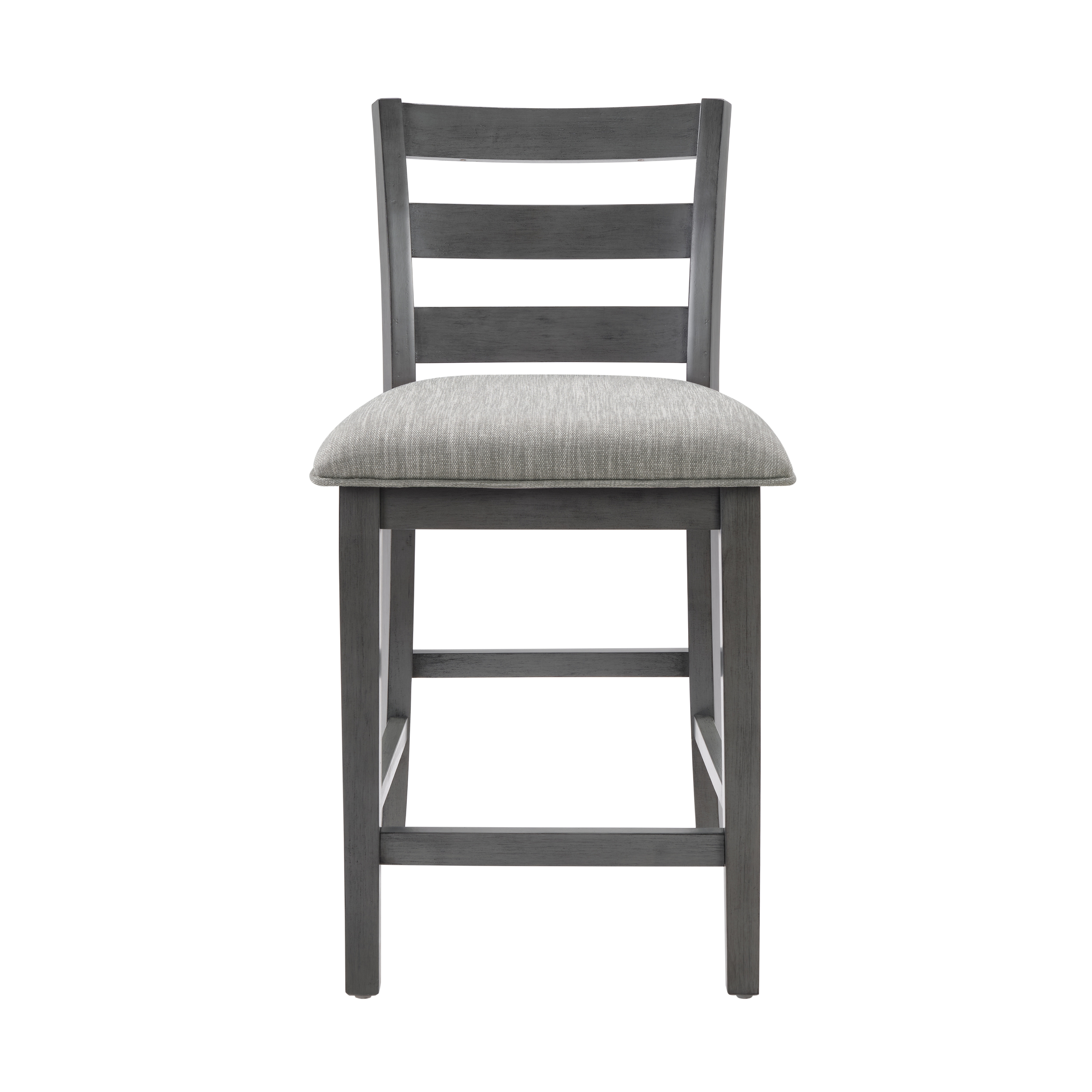 30" Modern Dining Table Set For 2 With Charging Station & 3-Tier Adjustable Storage | Space-Saving Kitchen Set With Upholstered Chairs For Small Spaces, Apartment,Gray_voghion.com